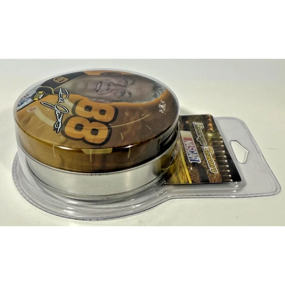 Racing Reflections NASCAR Coasters Dale Jarrett 88 UPS 6 Pack Tin New